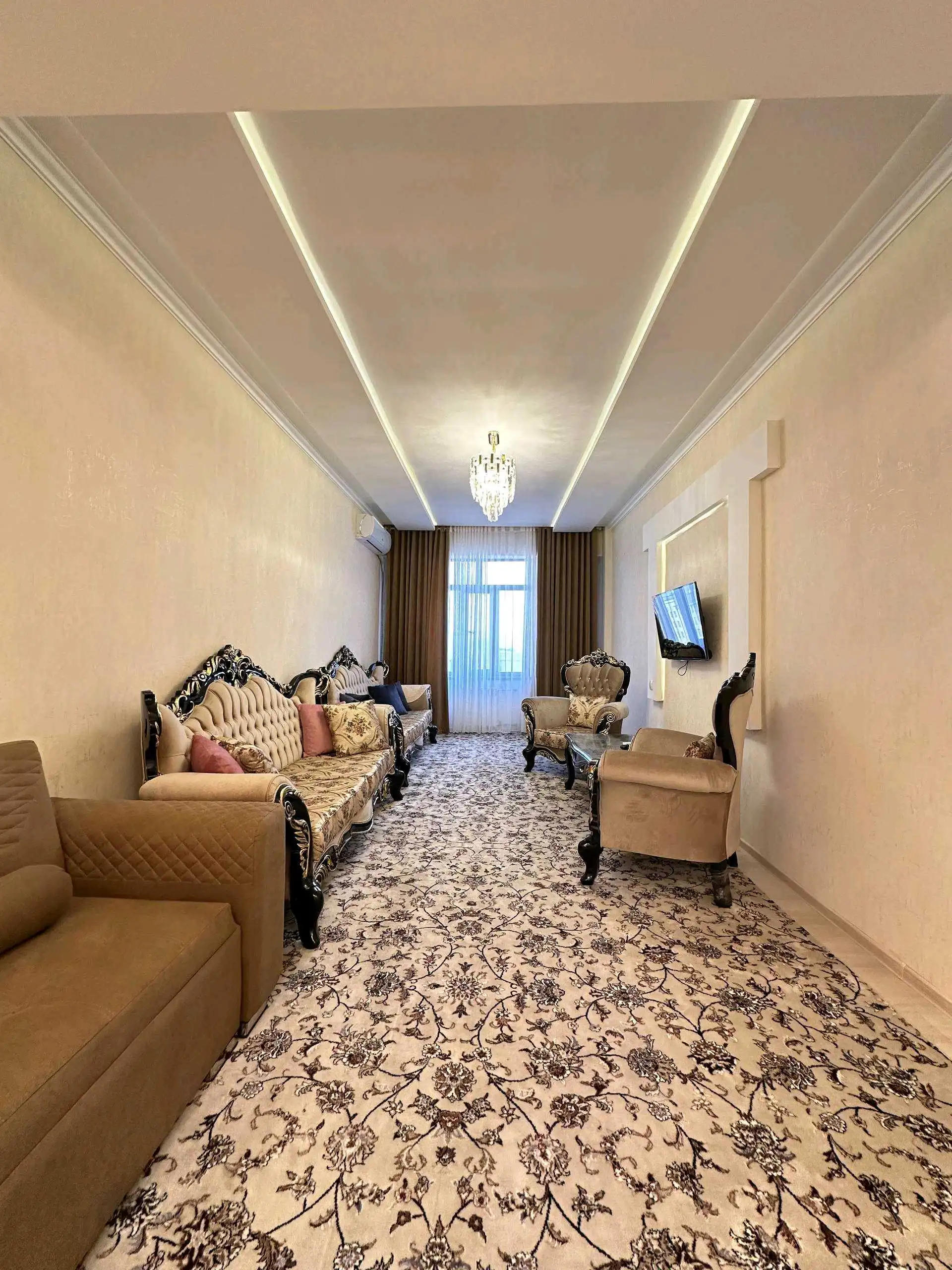 4-к квартира, 19 этаж, 143 м², Сомони