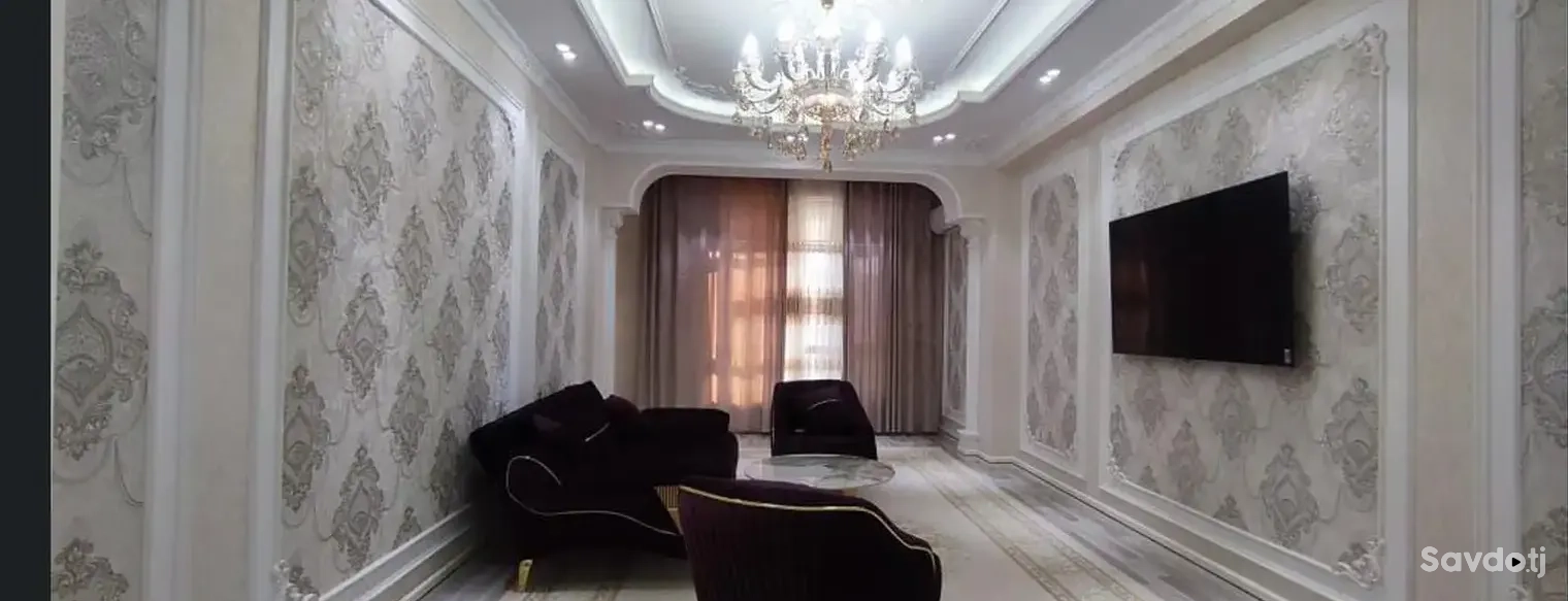 2-комн. квартира, 9 этаж, 107м², Сомони — фото 4