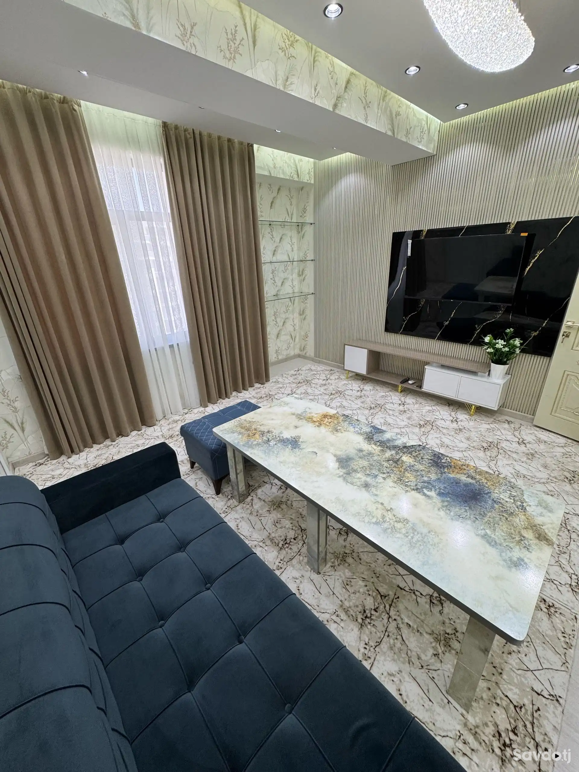 2-к квартира, 10 этаж, 55 м², Исмоили Сомони — фото 2