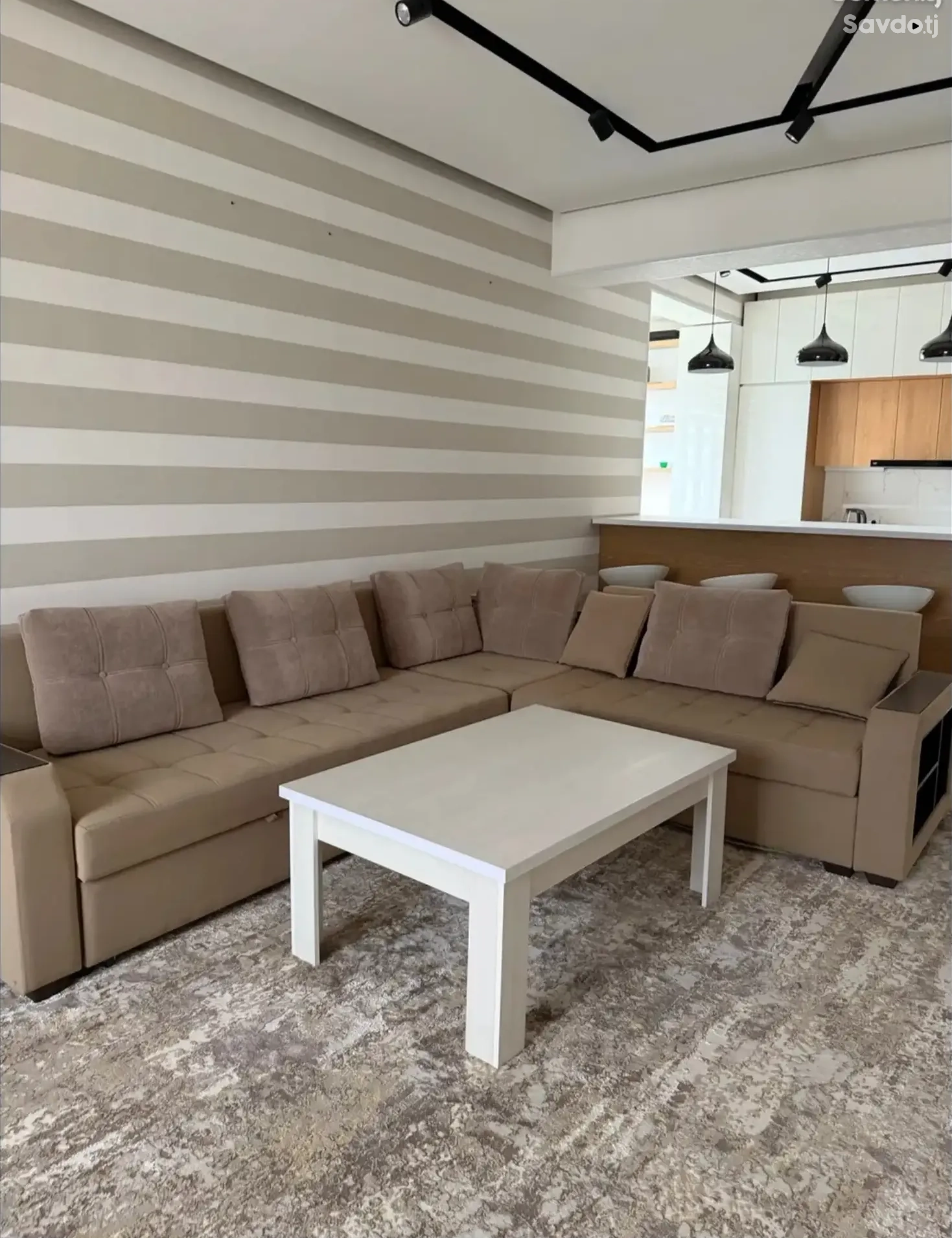 2-комн. квартира, 13 этаж, 141м², Сомони — фото 4