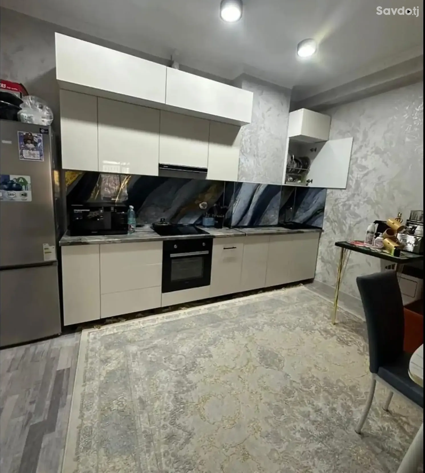 3-комн. квартира, 14 этаж, 85м², Сомони — фото 2