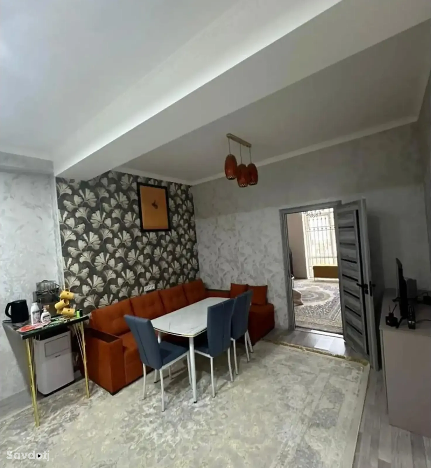 3-комн. квартира, 14 этаж, 85м², Сомони — фото 4
