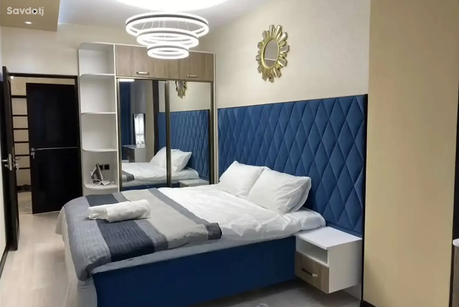 2-комн. квартира, 10 этаж, 76м², Сомони — фото 3