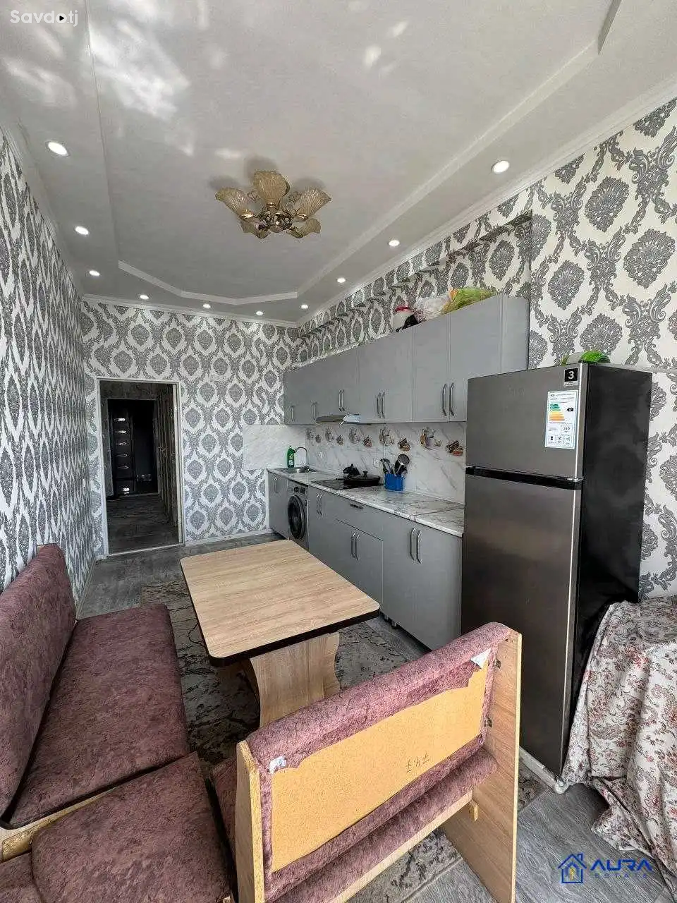 2-к квартира, 15 этаж, 60 м², И Сомони
