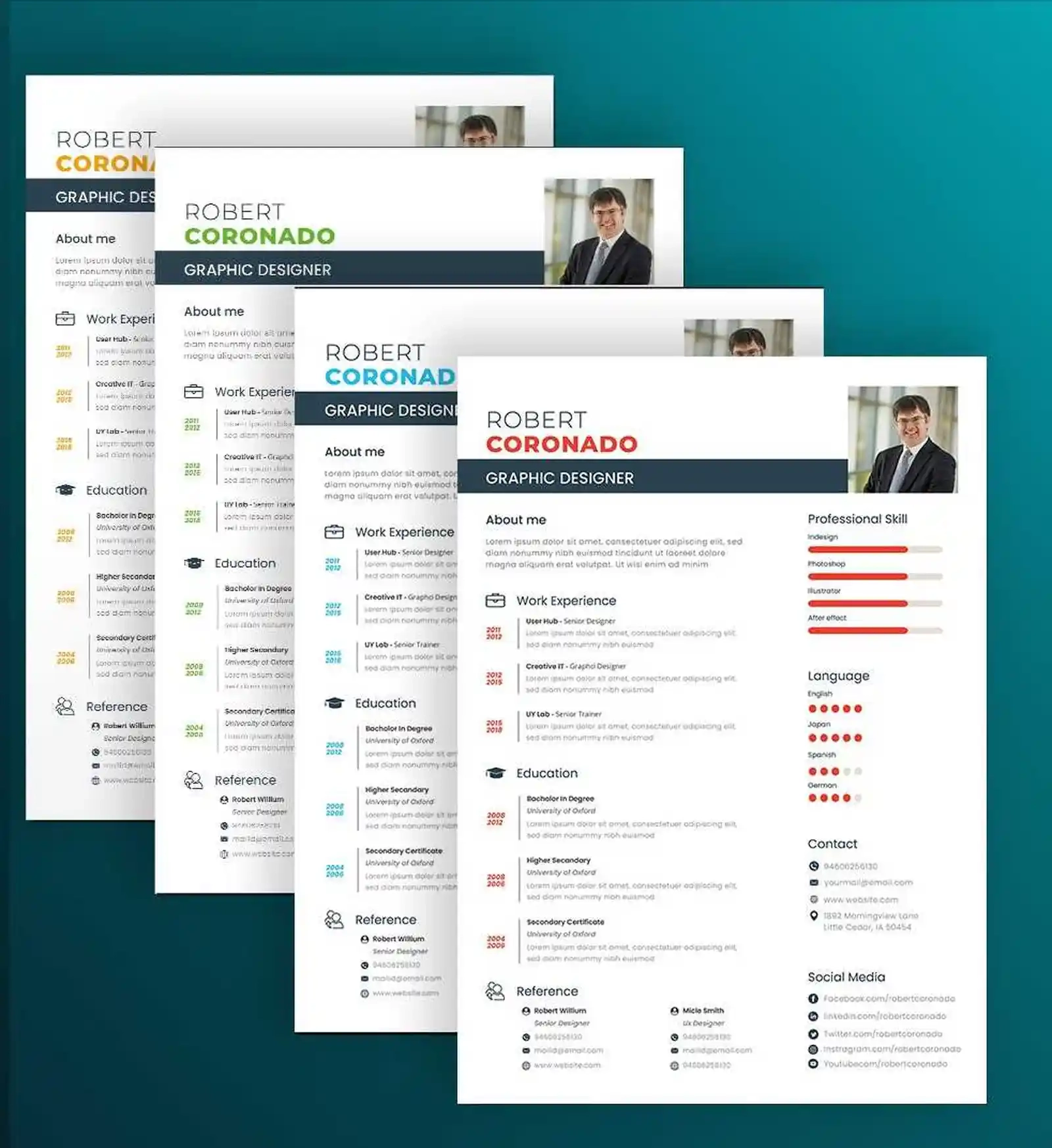 Услуги по созданию резюме/CV