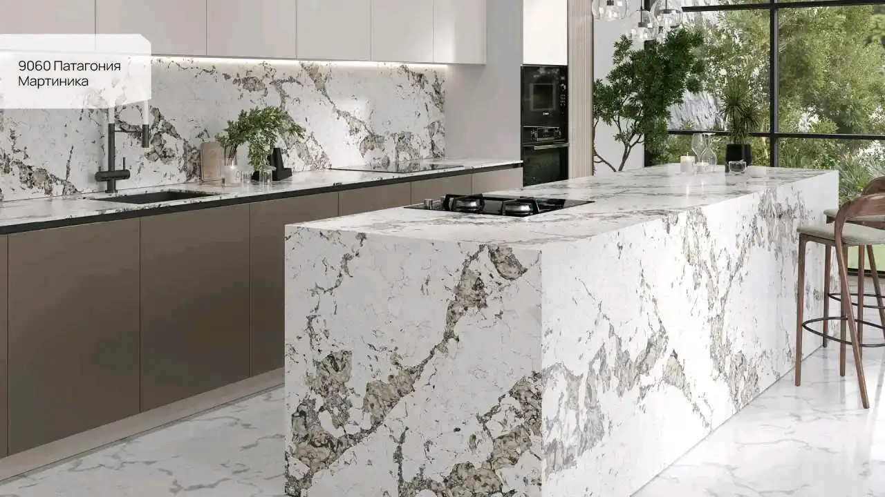 Кухонные столешницы из искусственного камня