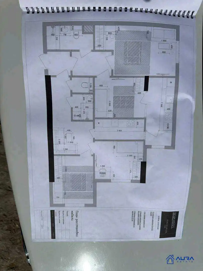 3-к квартира, 12 этаж, 90 м², Сино — фото 2