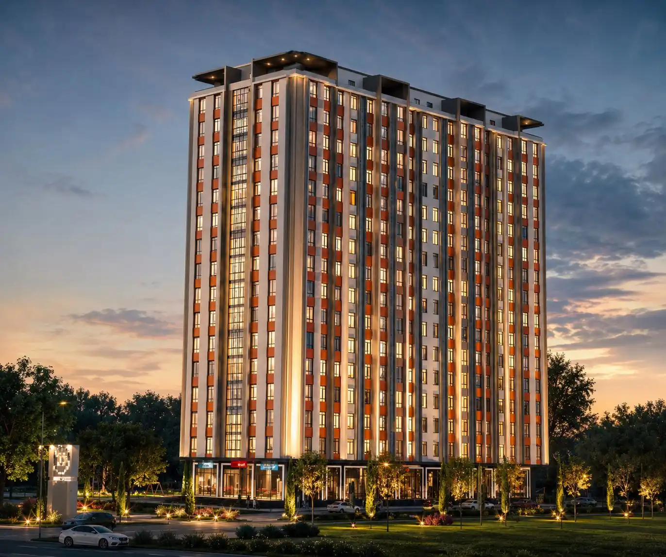 3-к квартира, 7 этаж, 90 м², 14 ум — фото 3
