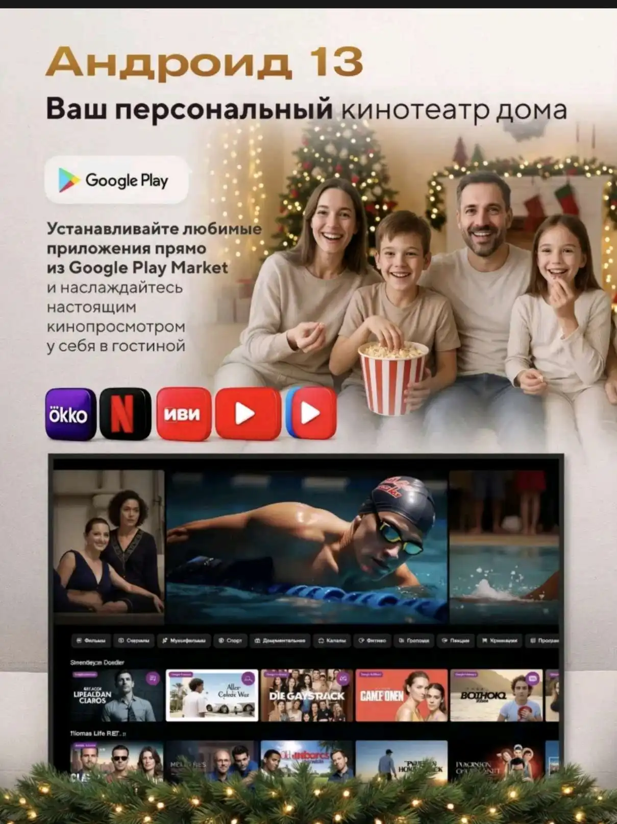 Беспроводной проектор для домашнего кино