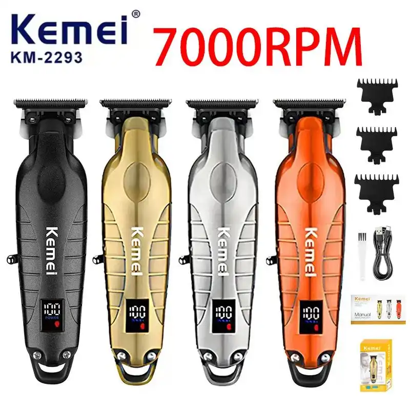 Триммери касбии Kemei KM-2293 Экрани LCD 