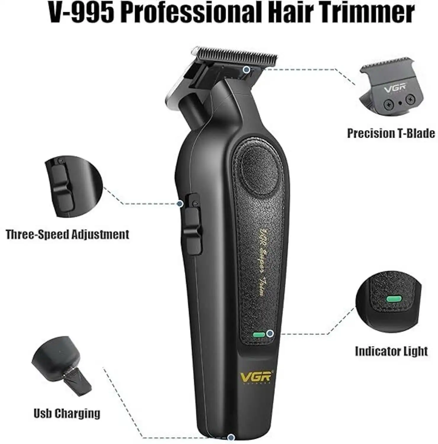 Триммер ва мошинчаи ришгирии VGR V-995