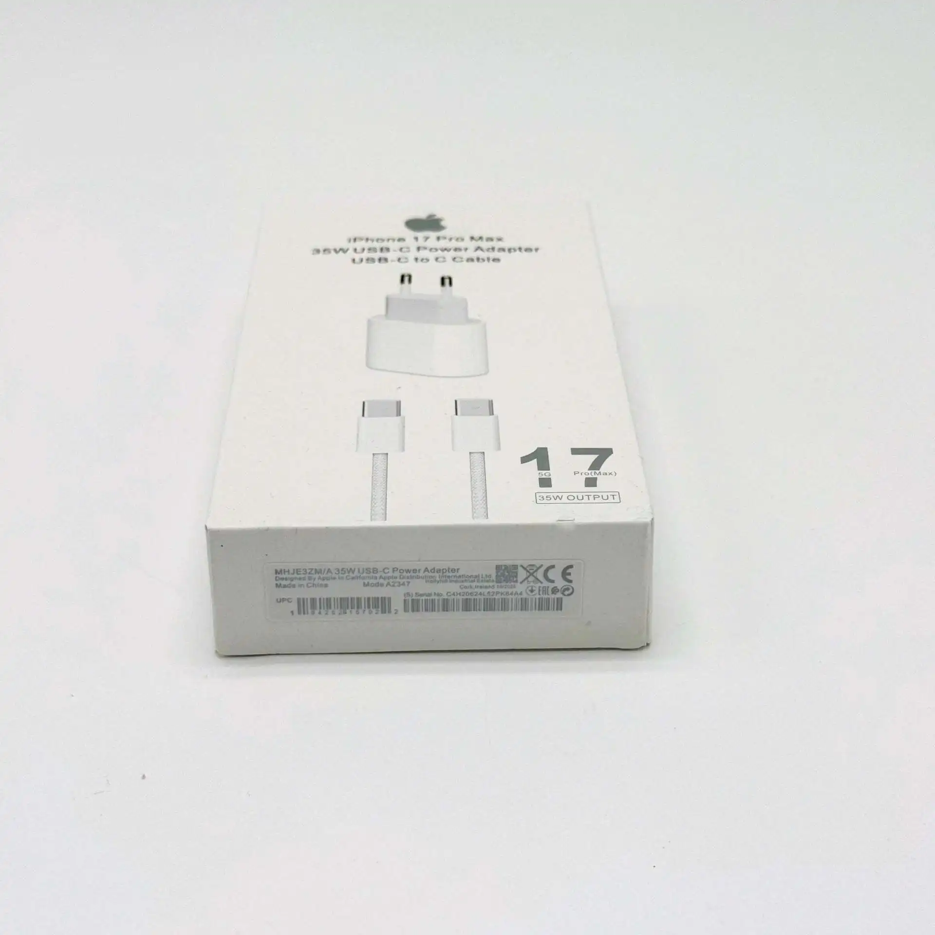 Power Adapter+cable Apple phone 17 35w  