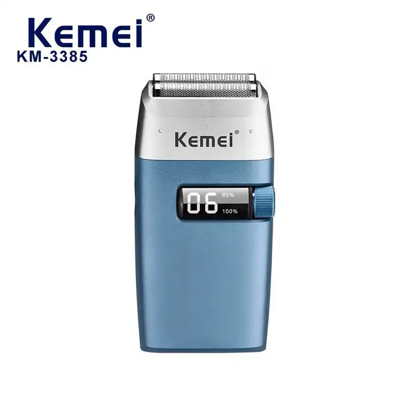 Kemei KM-3385 — мошини риштарошии электронии касбӣ — фото 3