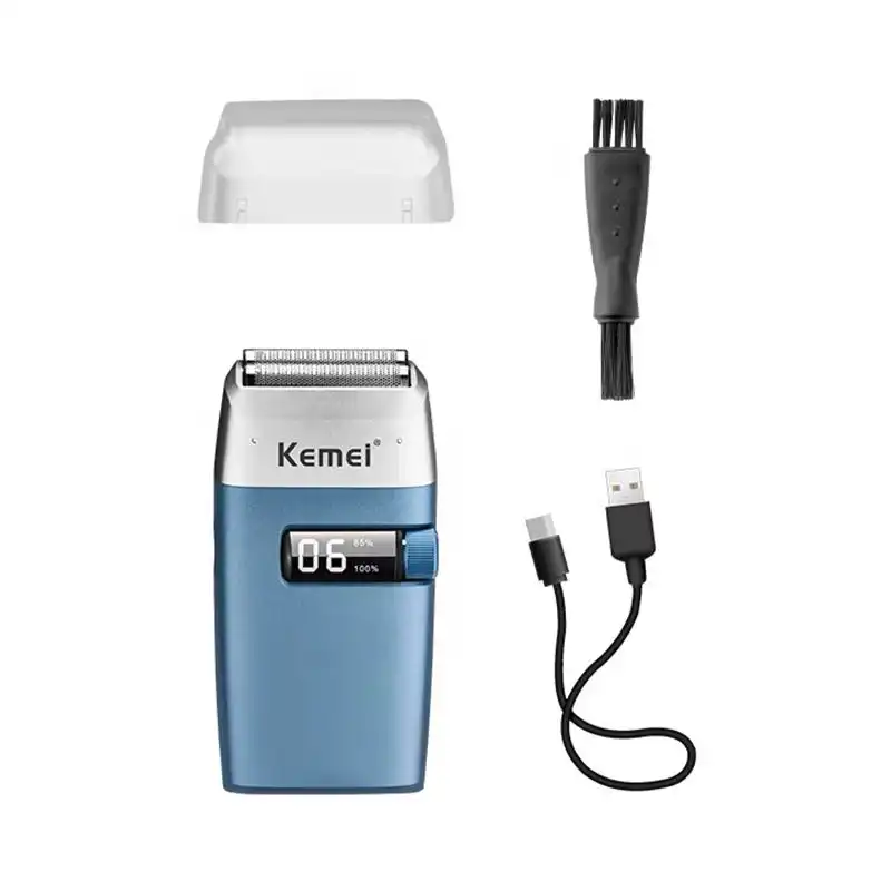 Kemei KM-3385 — мошини риштарошии электронии касбӣ — фото 2