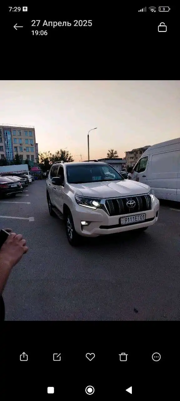 Toyota Land cruiser prado 2019 — фото 2