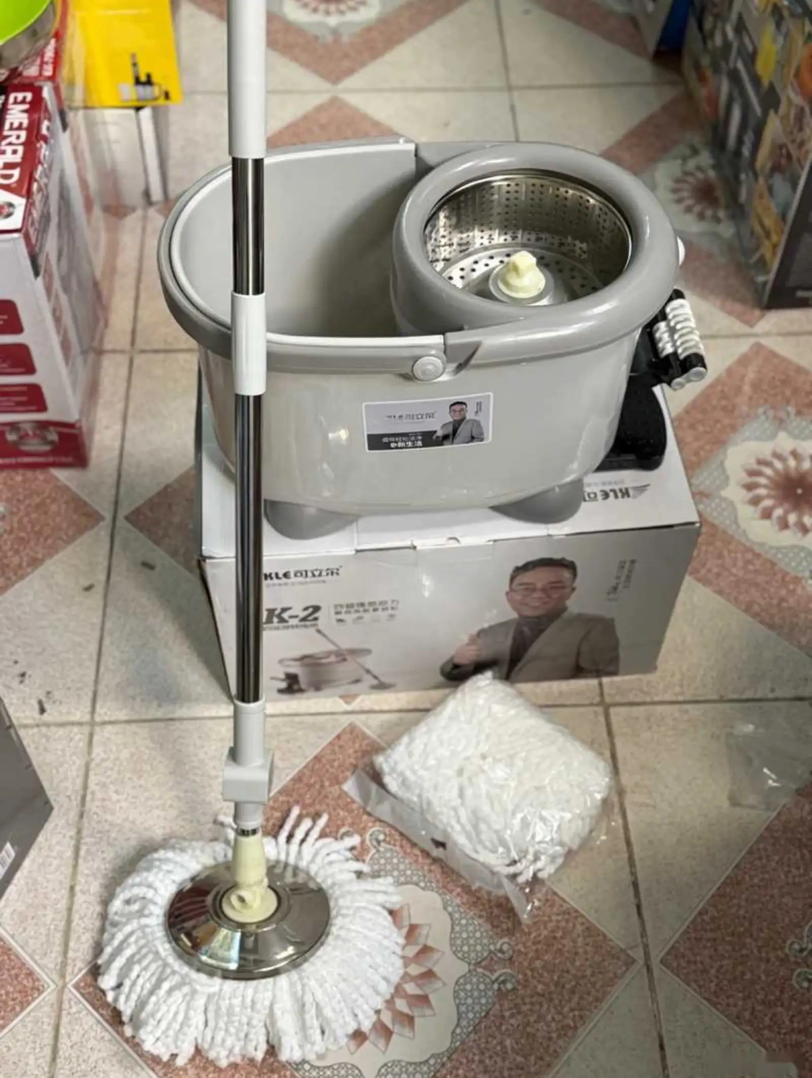 Швабра с ведром — фото 3