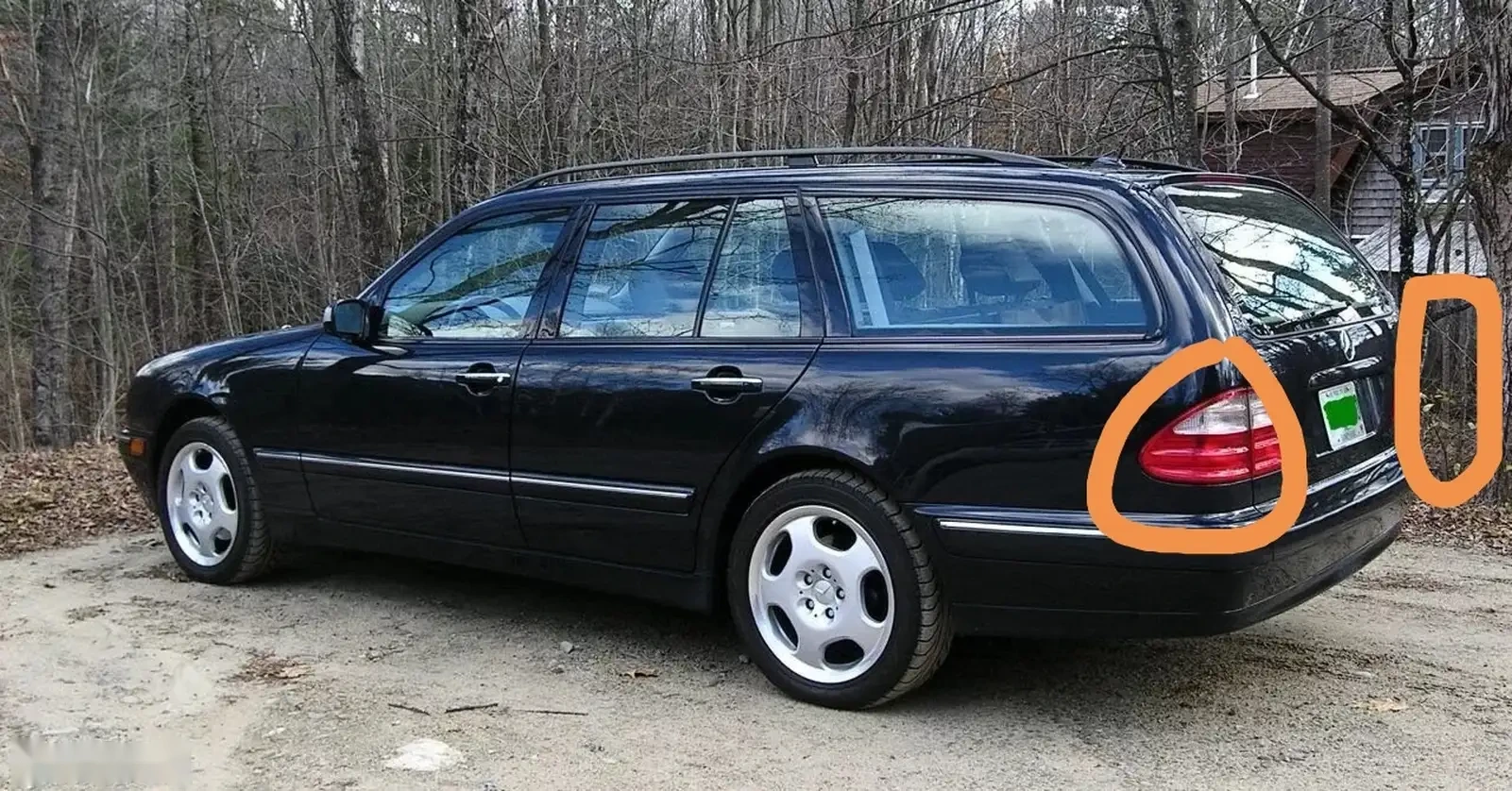Задний стоп от mercedec w210 — фото 4