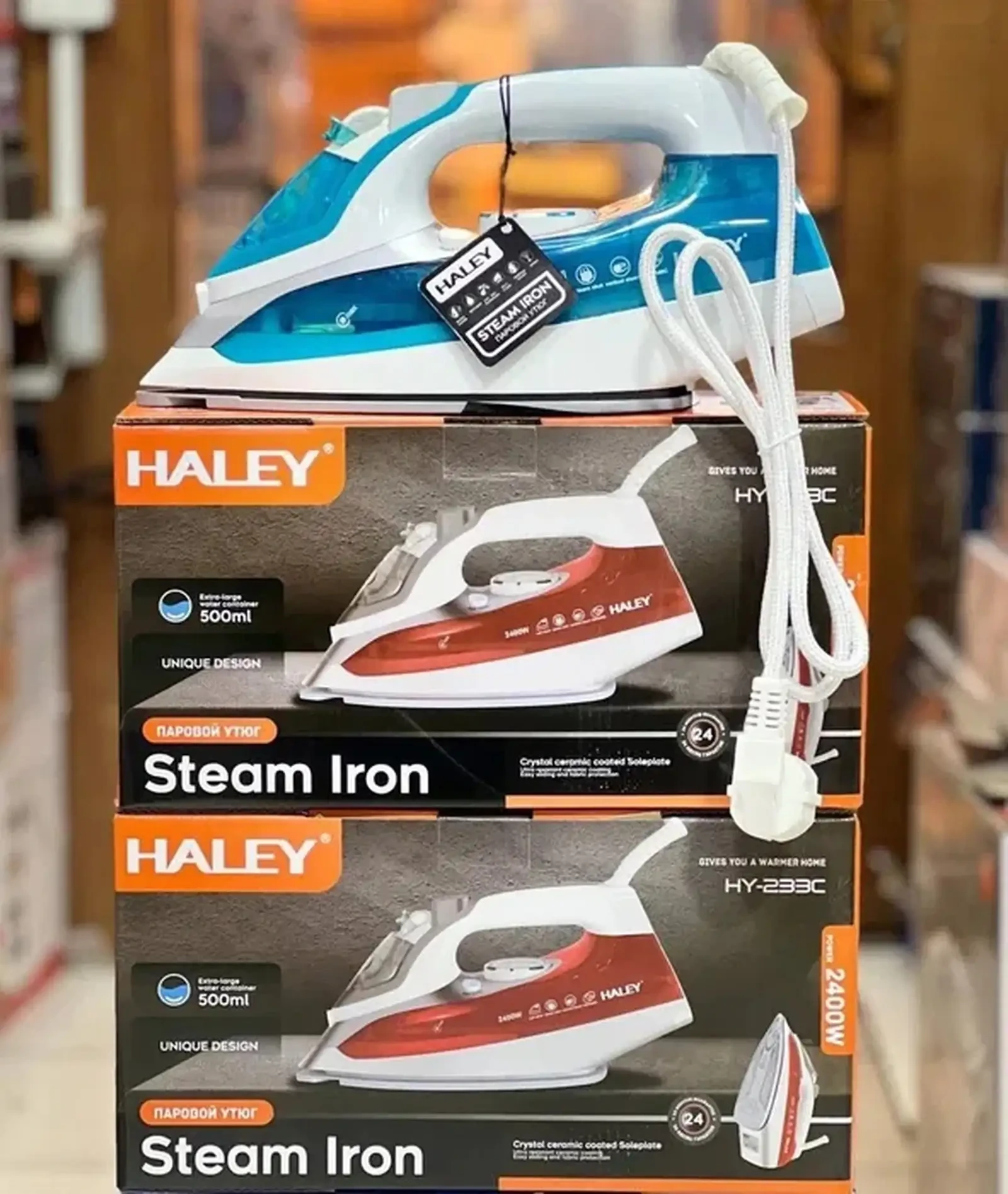Утюги бухории HALEY HY-233C 2400W — фото 3
