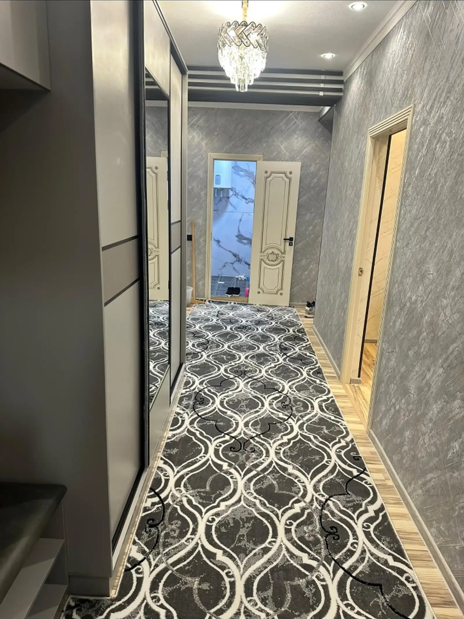 2-комн. квартира, 8 этаж, 85м², 18 мкр, Кошона — фото 3