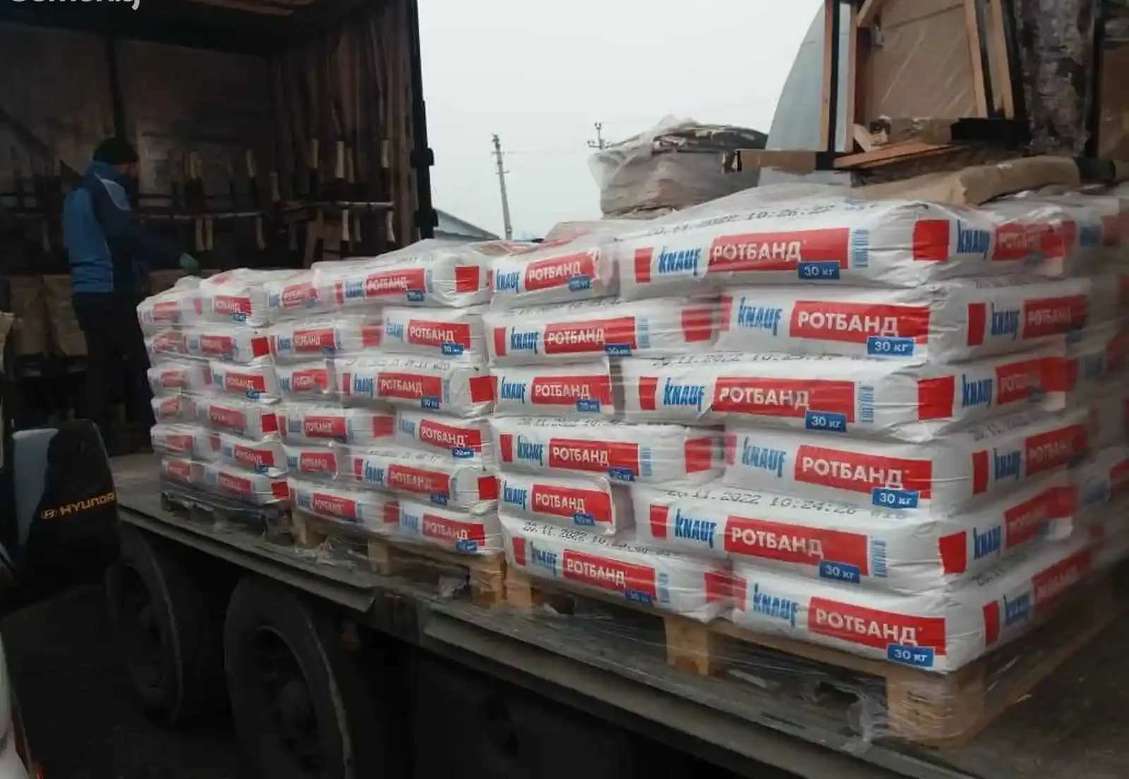 Штукатурка гипсовая Knauf