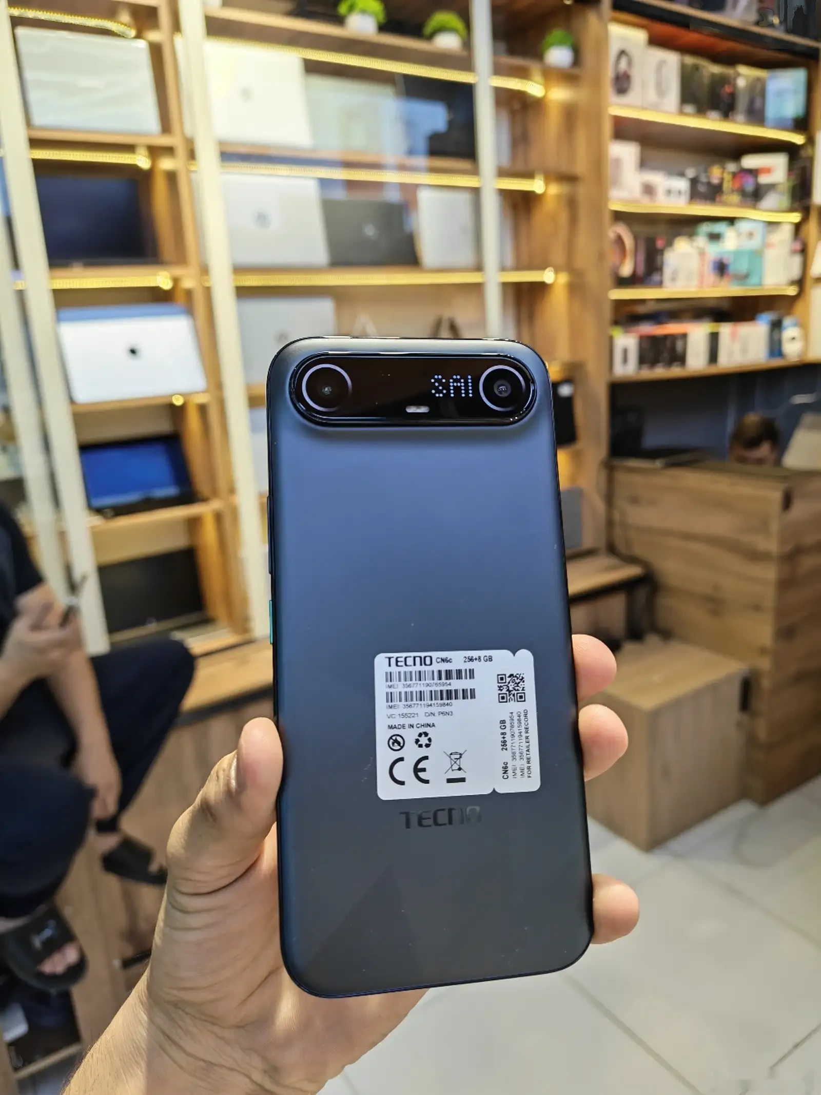 Tecno Spark Slim 16/256Gb black — фото 3