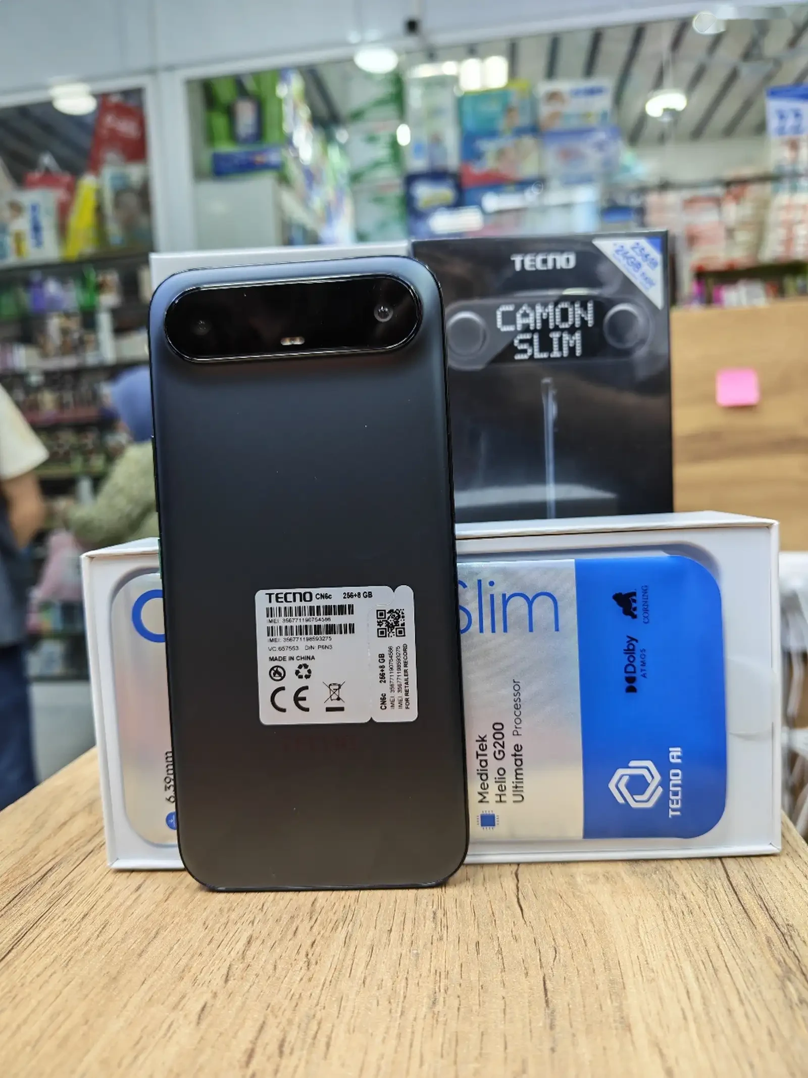 Tecno Camon Slim 16/256Gb black — фото 4