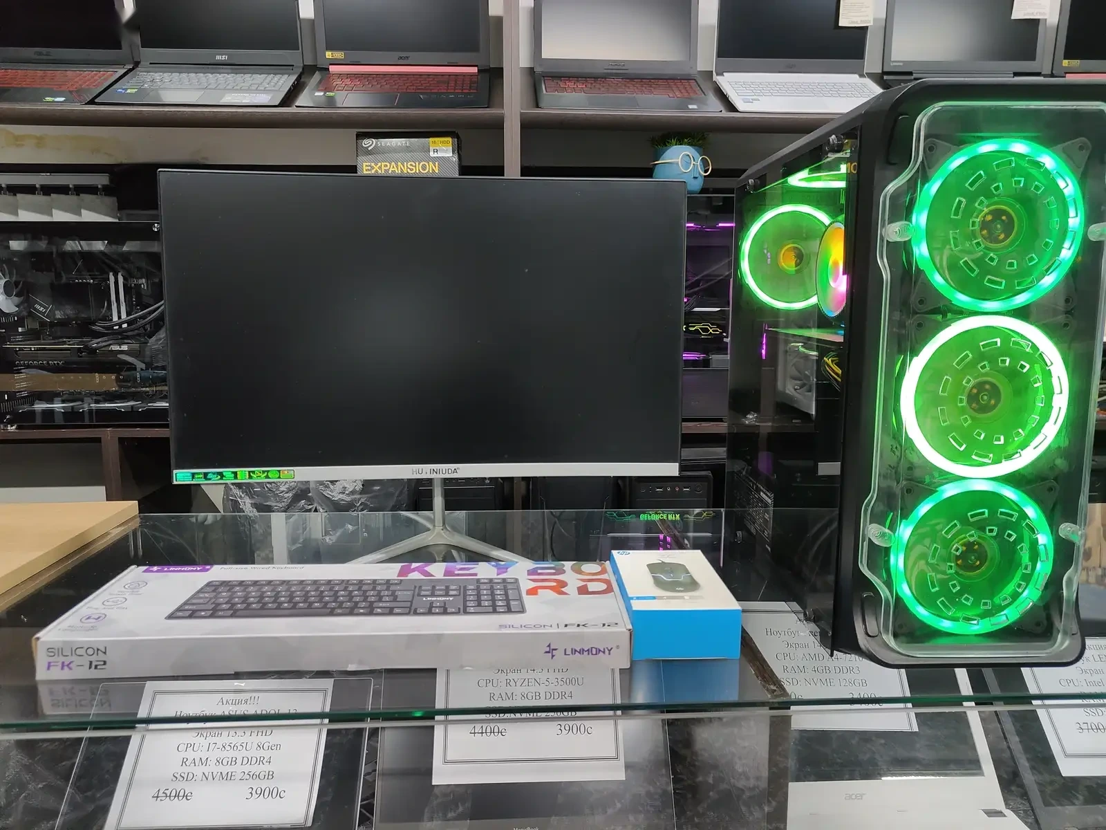 Игровой персональный компьютер Segotep Green Ryzen 5 RX 580 8GB — фото 6