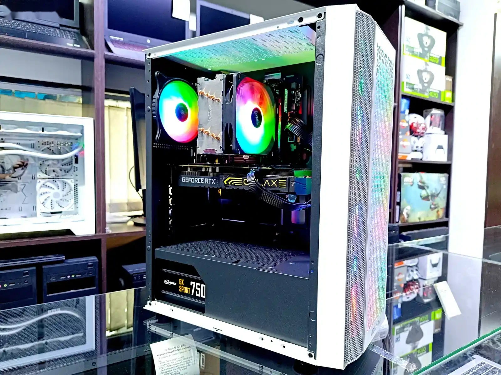 Игровой персональный компьютер Core i5-12400F / MSI RTX 2080 8GB / 16GB / 512GB — фото 3