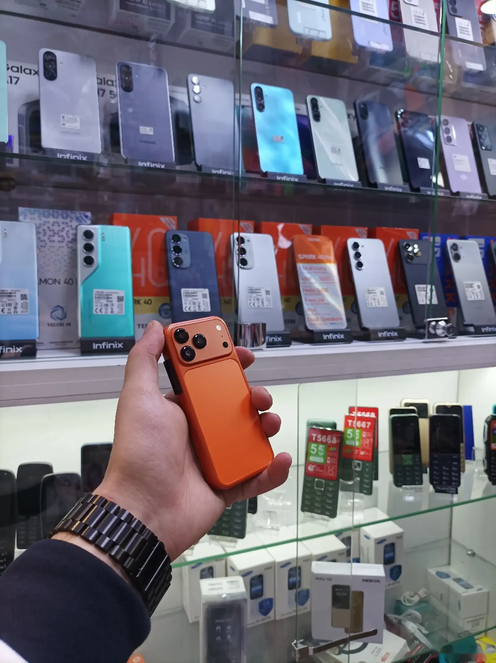 Мини 17Pro Max 256gb Orange — фото 5