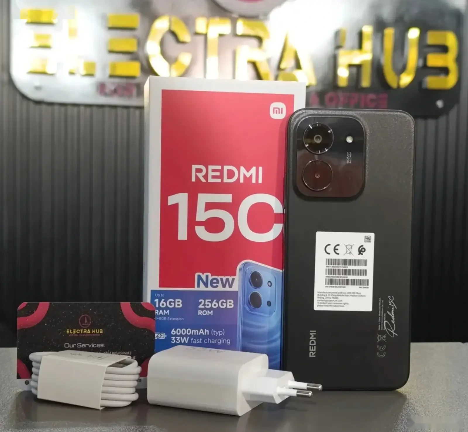 Xiaomi Redmi 15C 8/256Gb black 6000мач — фото 4