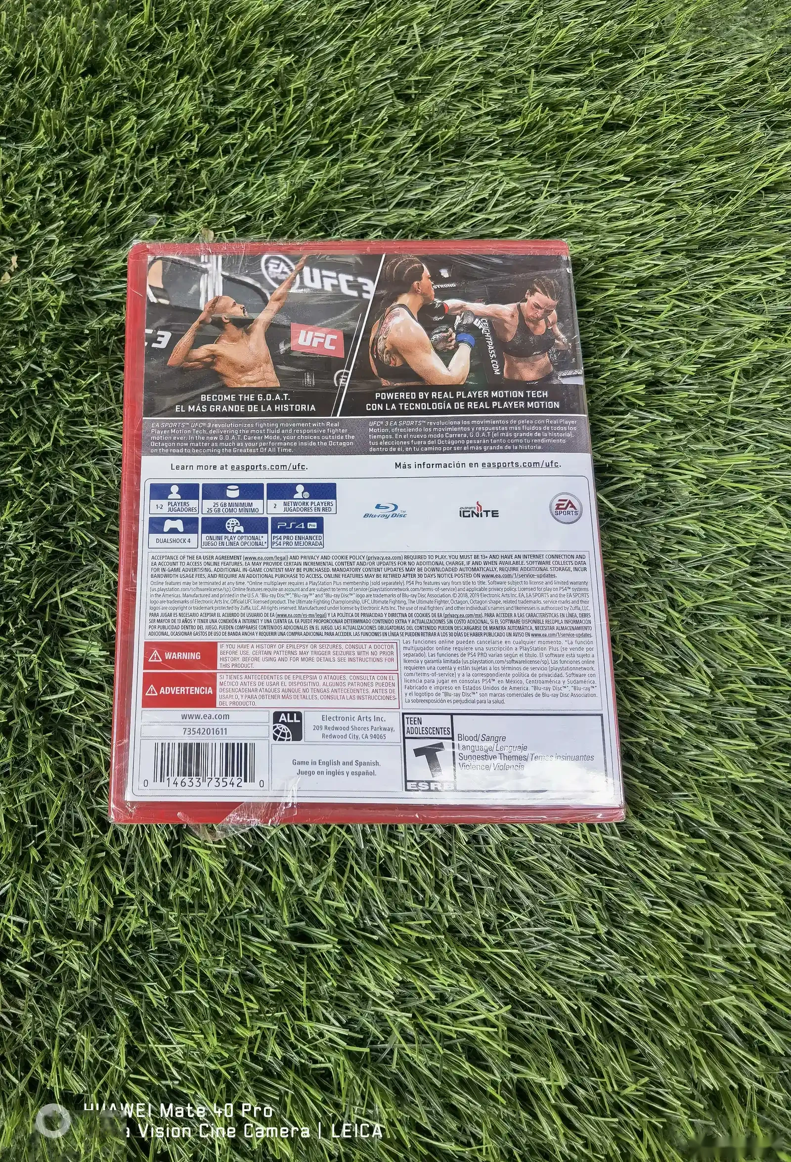 Диск UFC 3 для PS4 — фото 2
