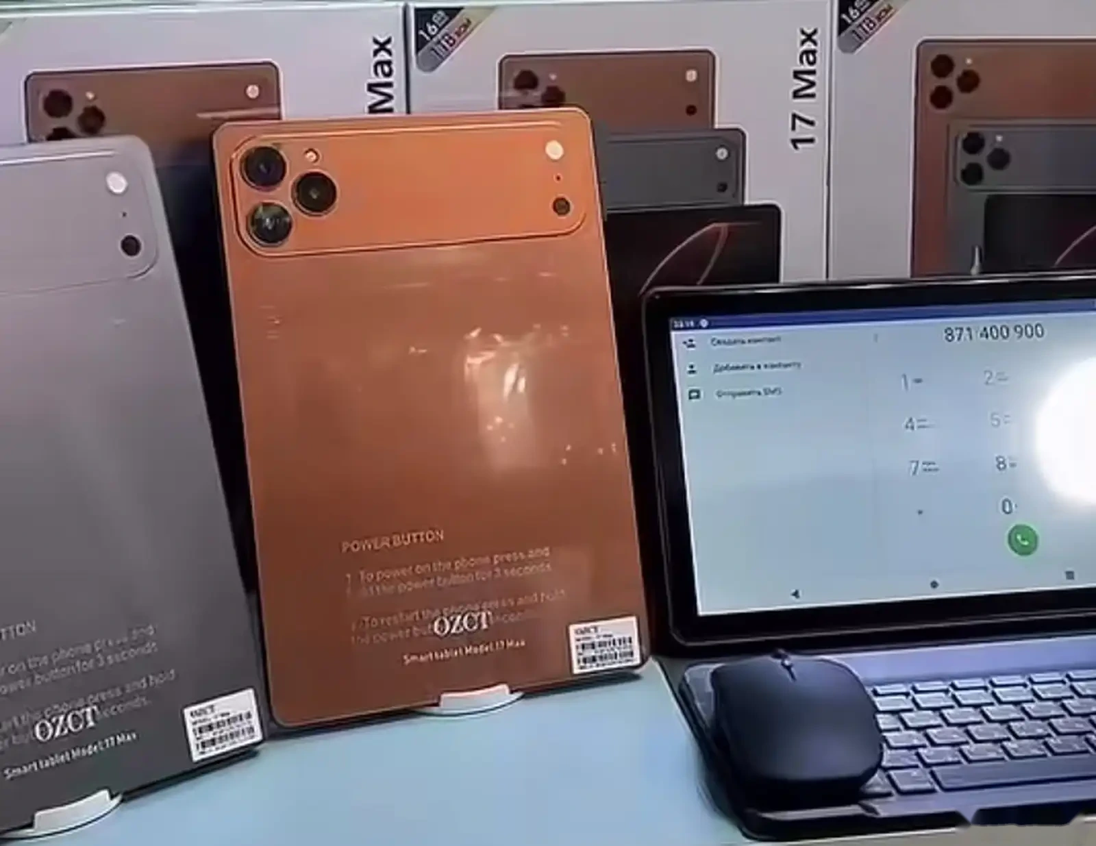 Планшет OZCT 17 Pro max 2sim 16/1teta 10000 мач — фото 3