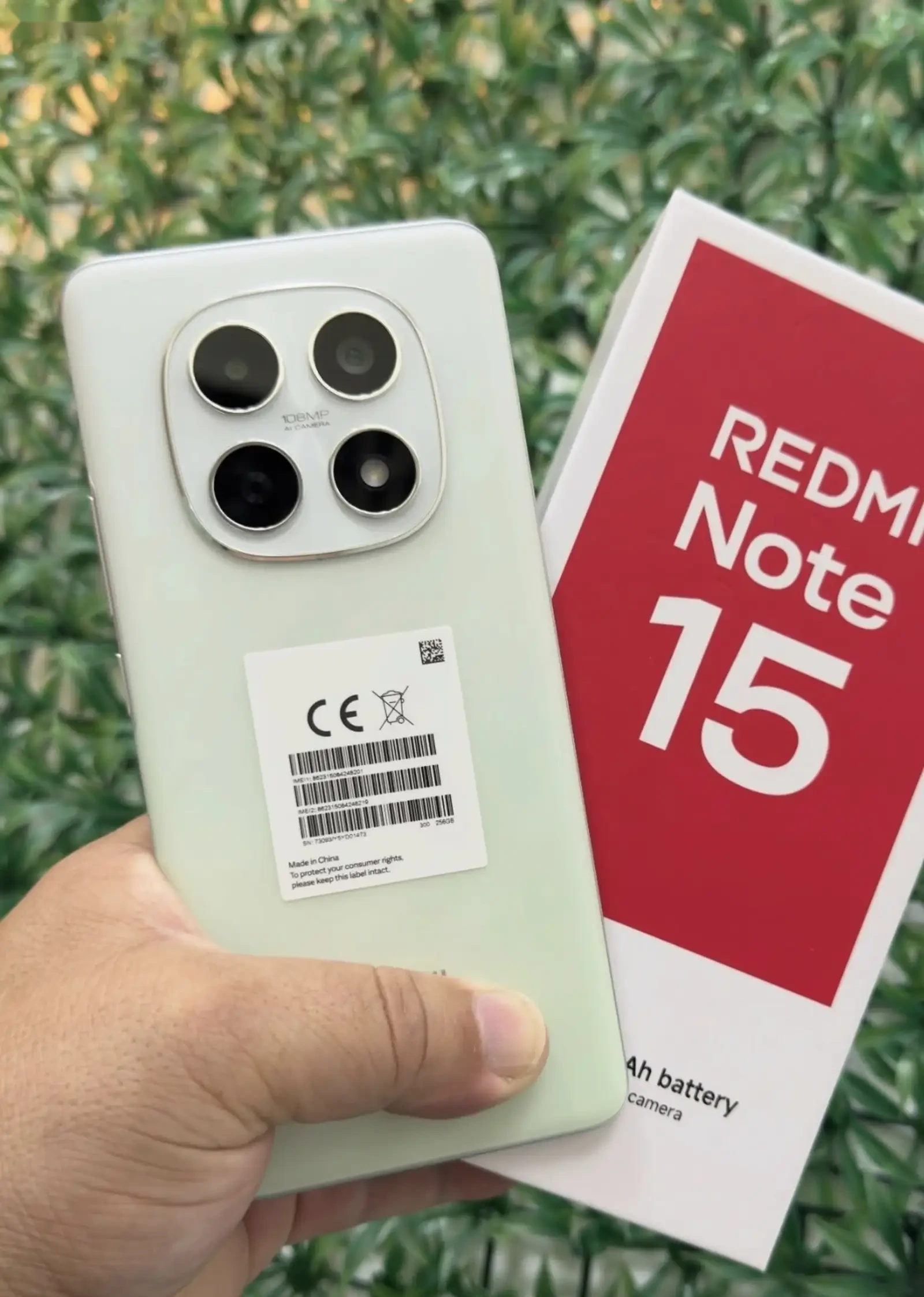 Xiaomi Redmi Note 15 8+4/256Gb Black 6000мач 2026 — фото 6
