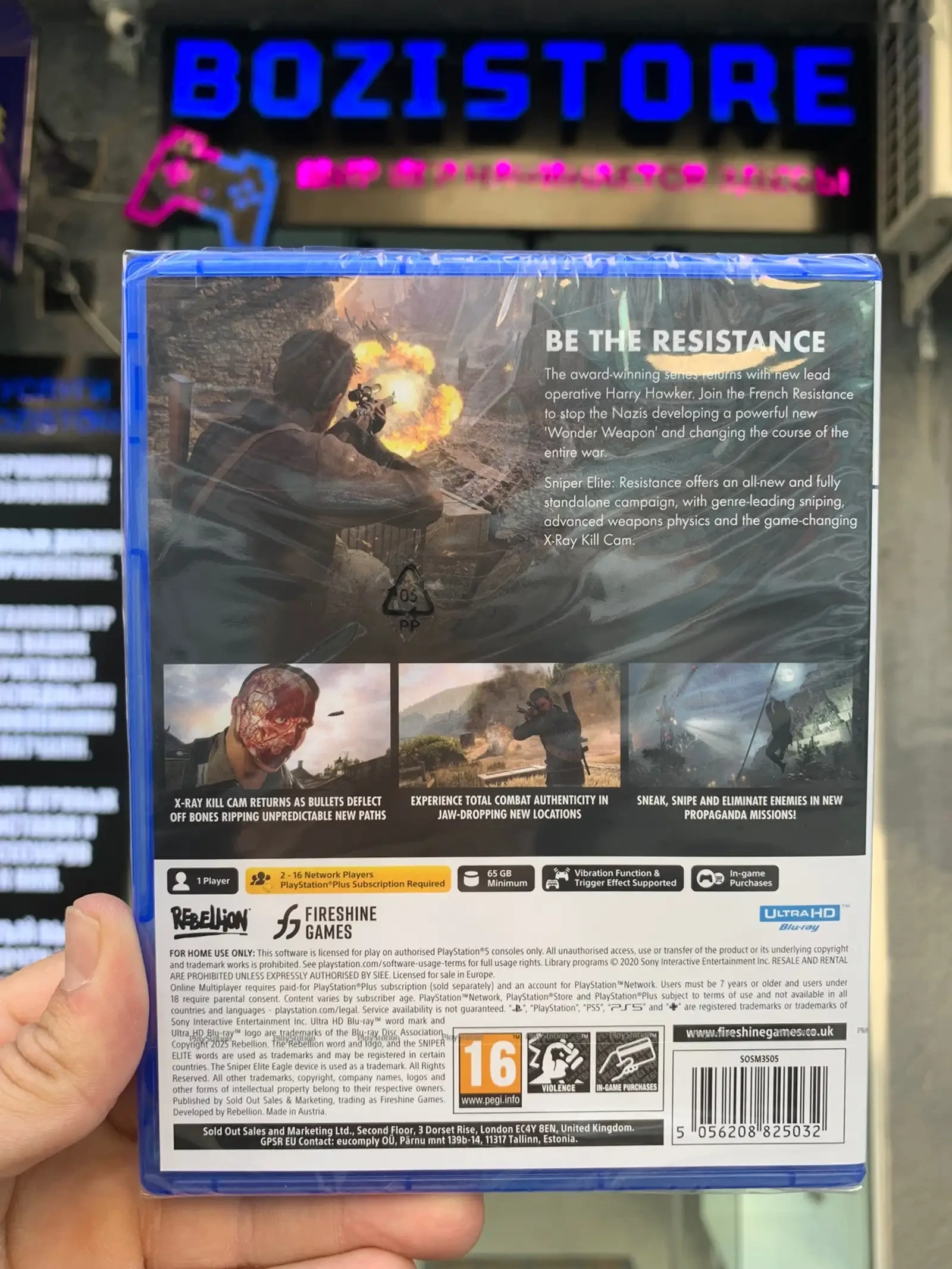 Игра Sniper Elite Resistance для Sony PlayStation 5 — фото 2