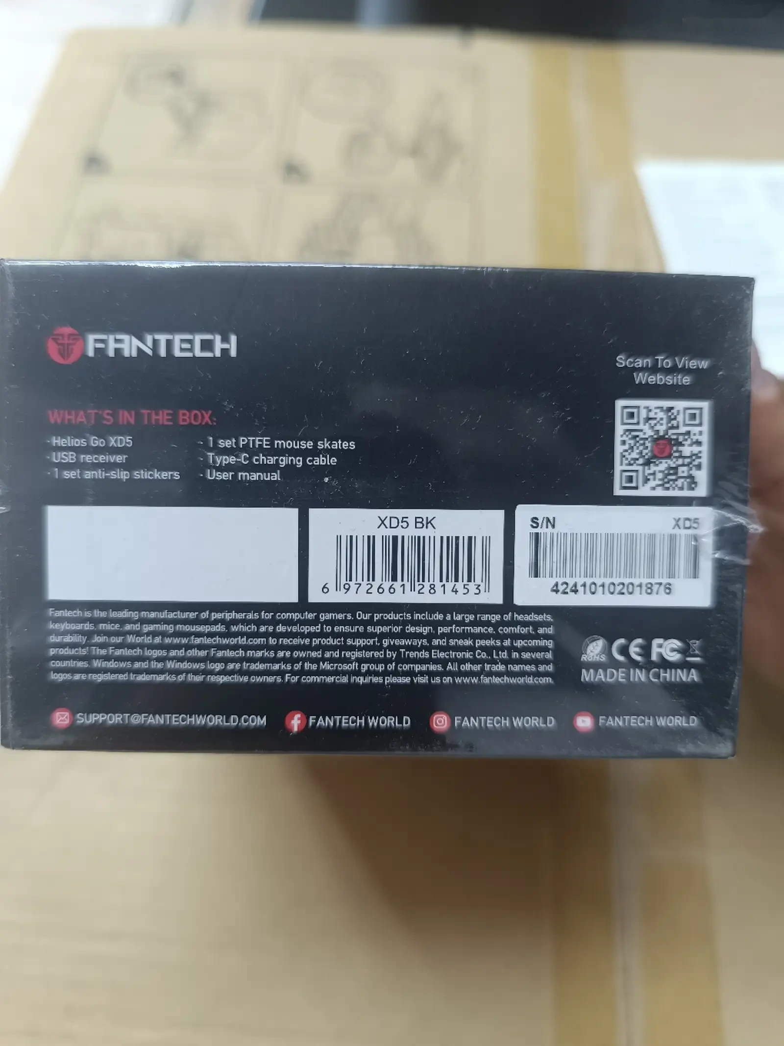 Мышка Fantech RGB — фото 2