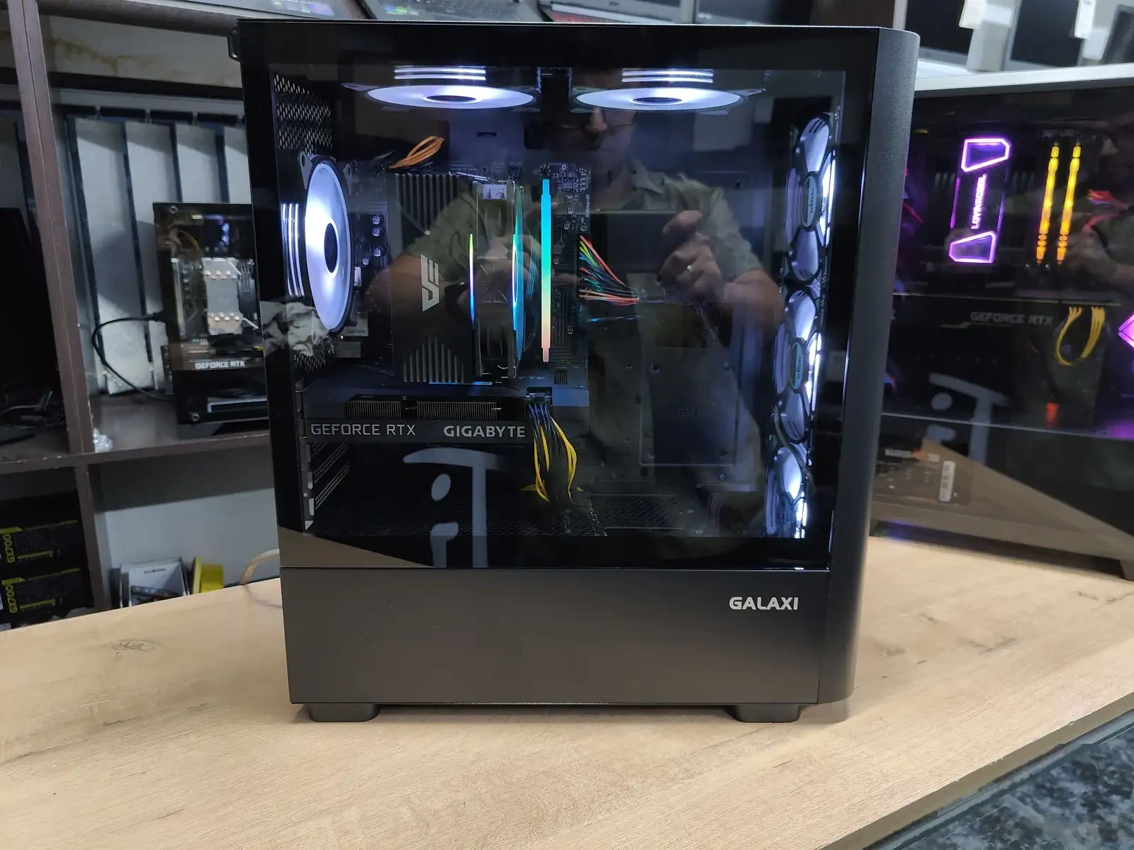 Игровой Компьютер GALAX Core I5-11400F LEXAR 16GB/512SSD RTX 3060 12GB — фото 5