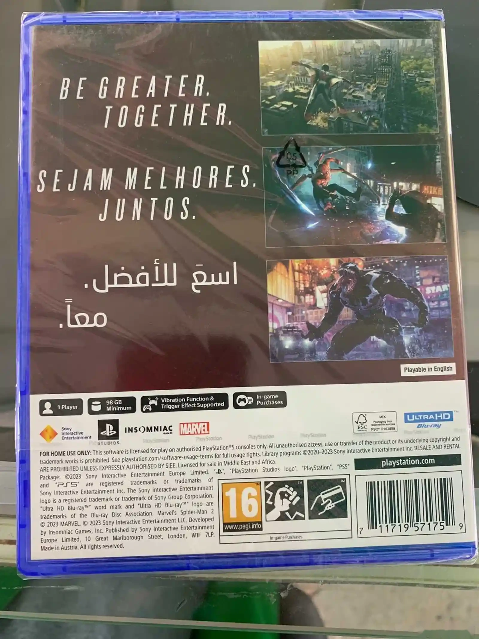 Диск Marvel's Spider-Man 2 для PlayStation 5 — фото 2
