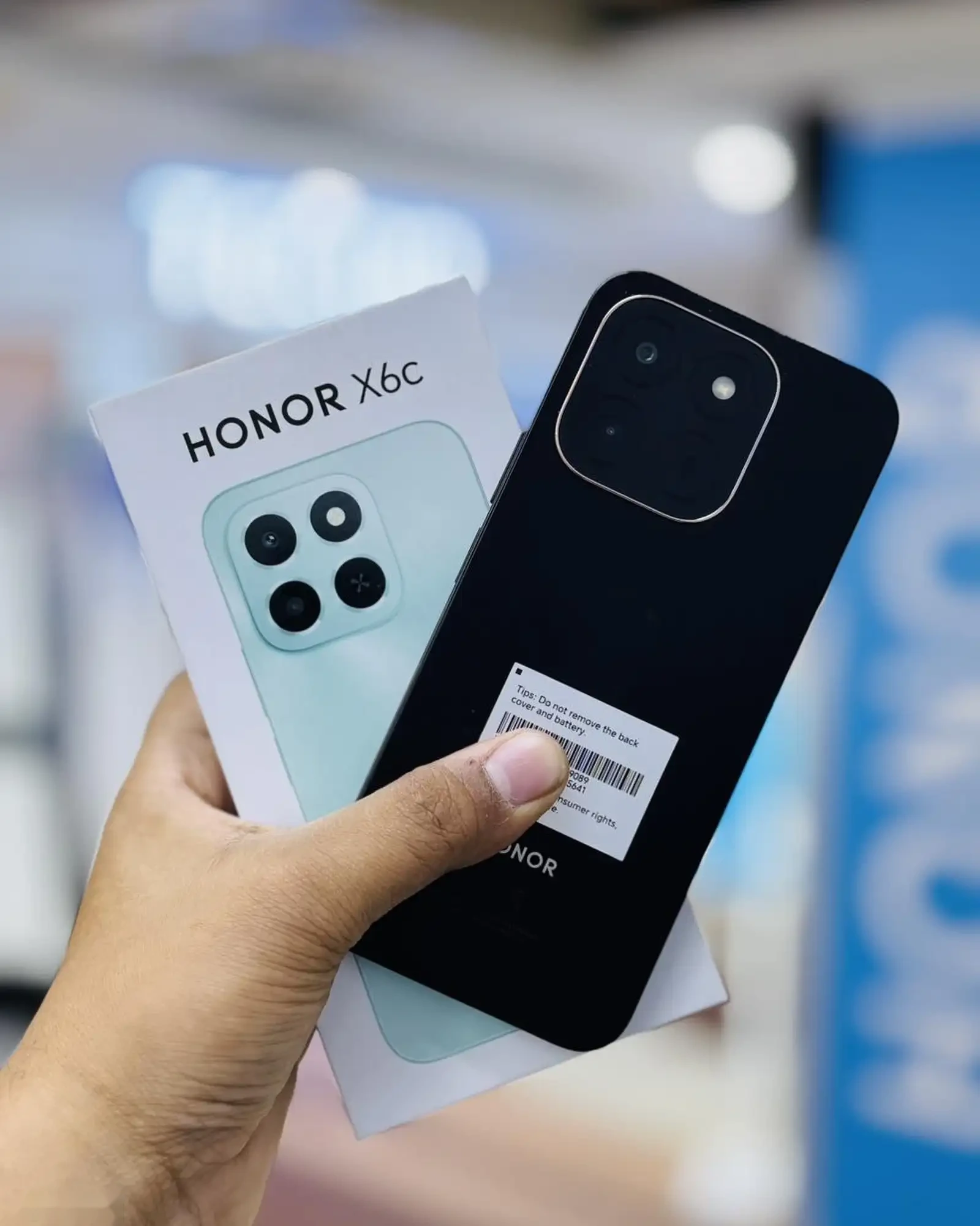 Honor Х6c 6+6/128gb blue 5200maч — фото 4