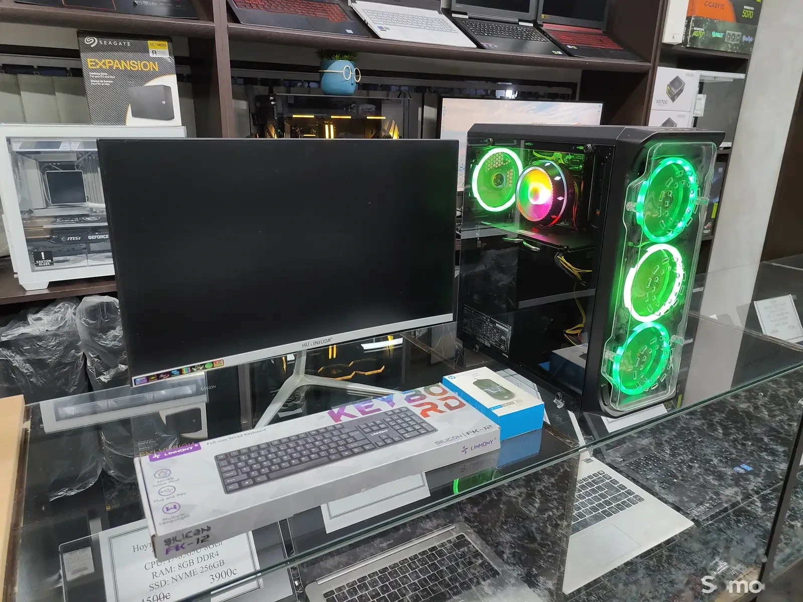 Игровой персональный компьютер Segotep Green Ryzen 5 RX 580 8GB — фото 2