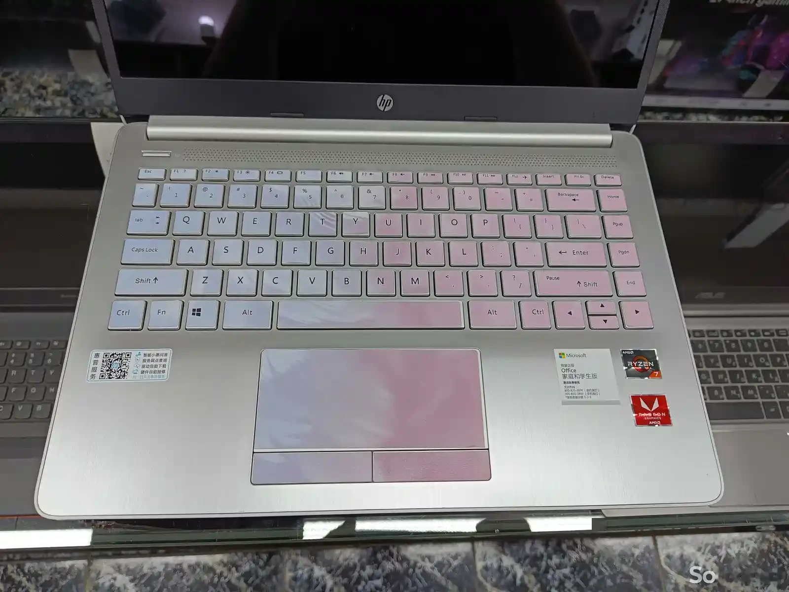 Ноутбук HP Laptop 14 Ryzen 7 3700U /8GB/512GB SSD — фото 4