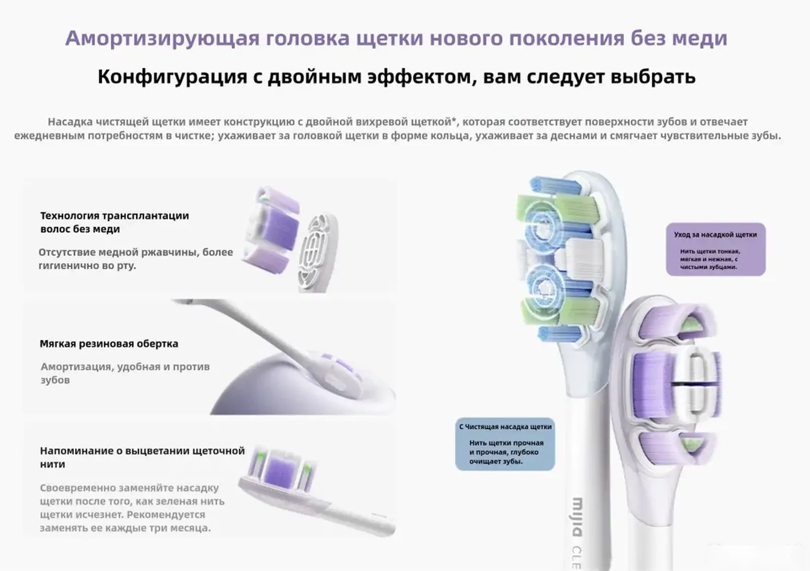 Электрическая зубная щетка Xiaomi Mijia Electric Sonic Vibrating Toothbrush Pro — фото 8
