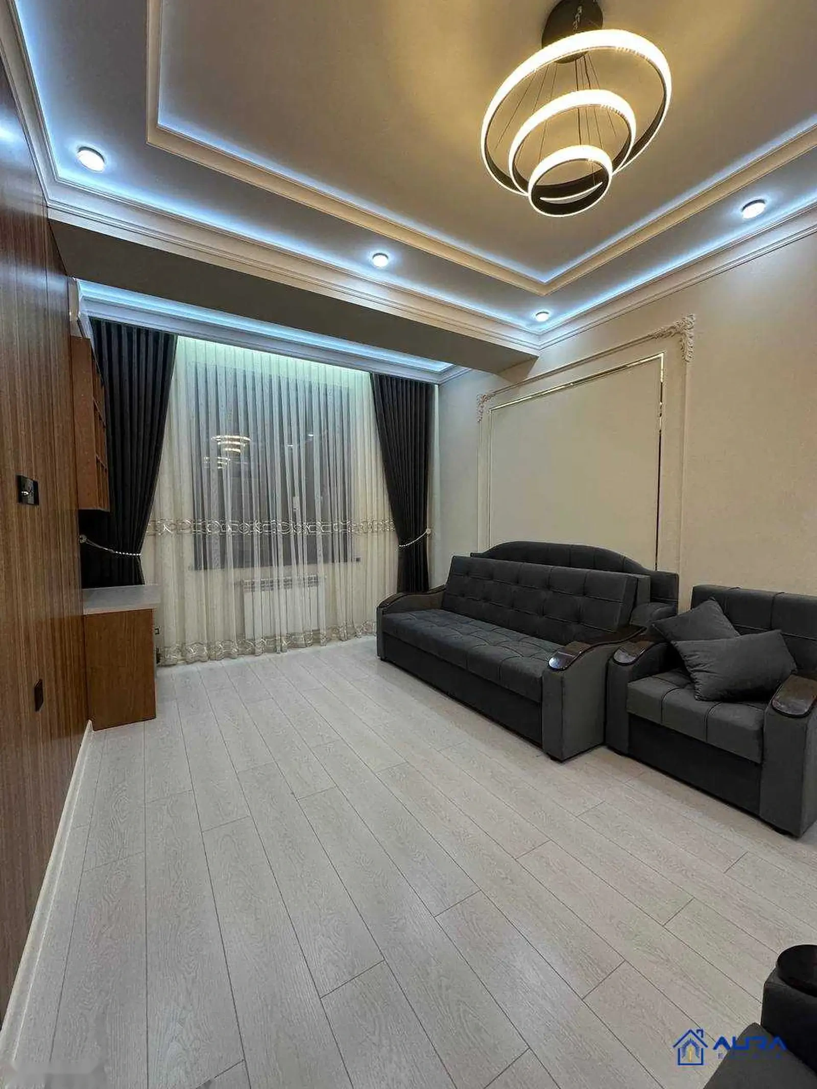 3-комн. квартира, 12 этаж, 58 м², Шохмансур Бустон Сити — фото 5