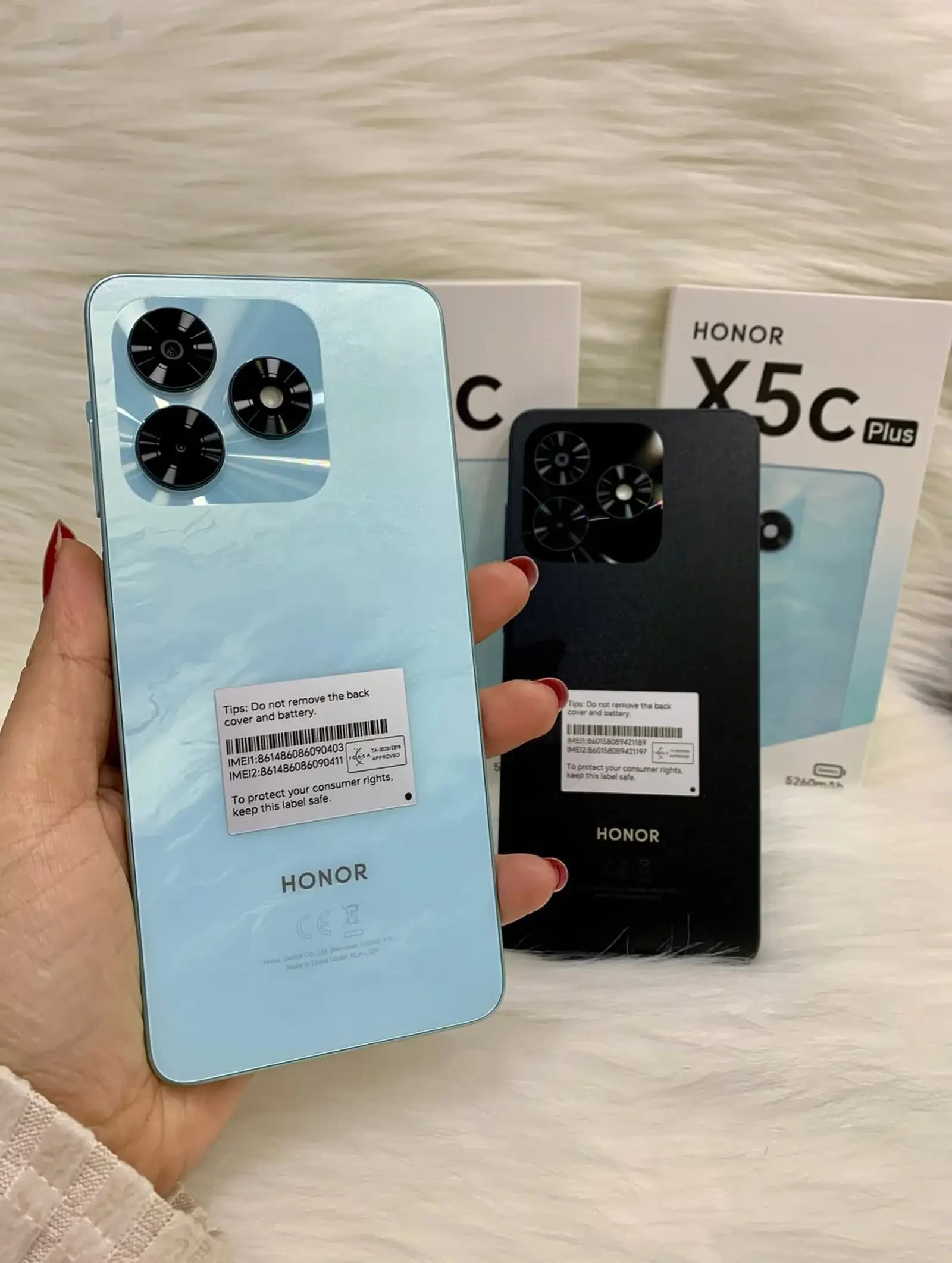 Honor x5c рlus 8/128gb 5260мач Blackk — фото 2