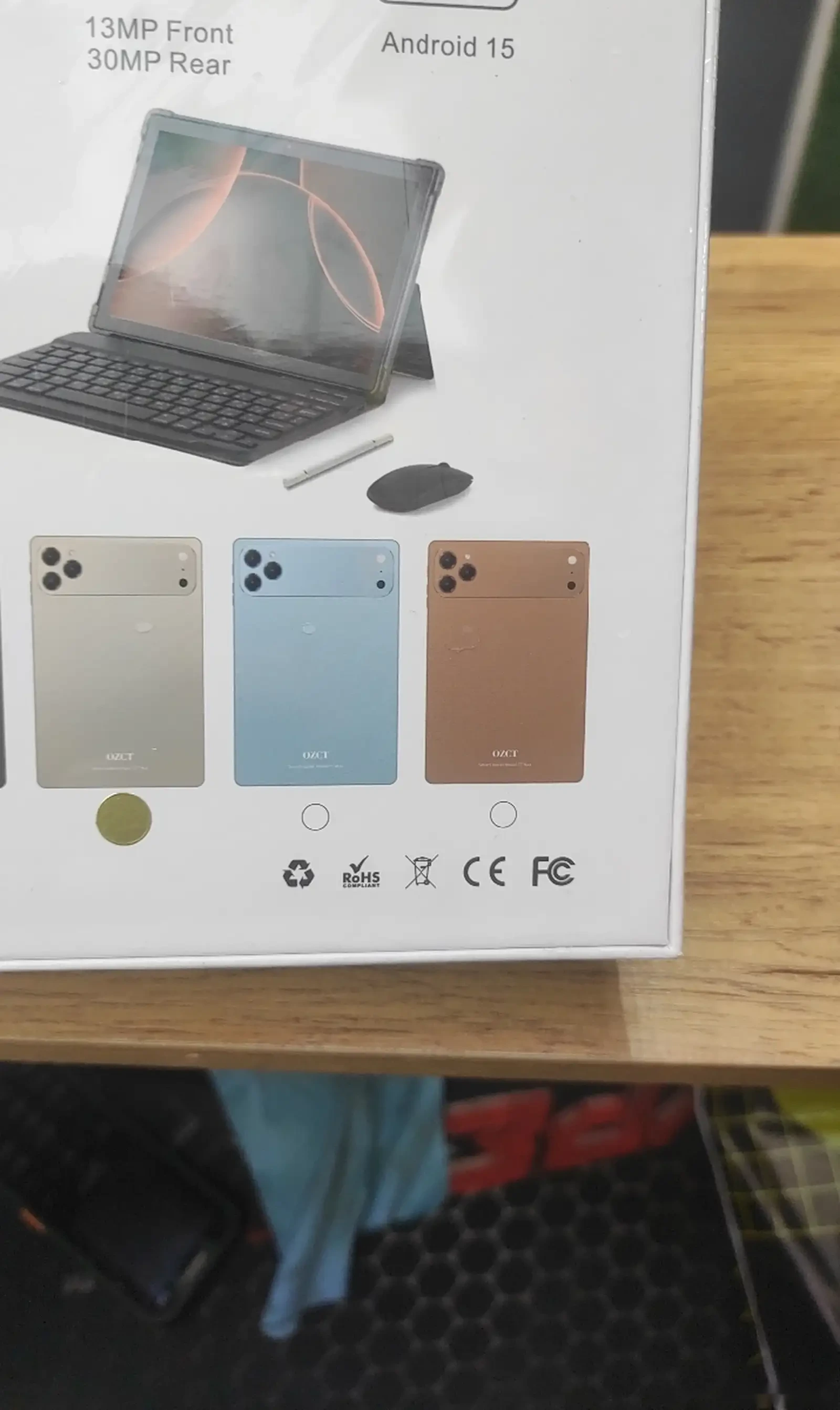 Планшет OZCT 17 Pro max 2sim 16/1 tera Blue — фото 2