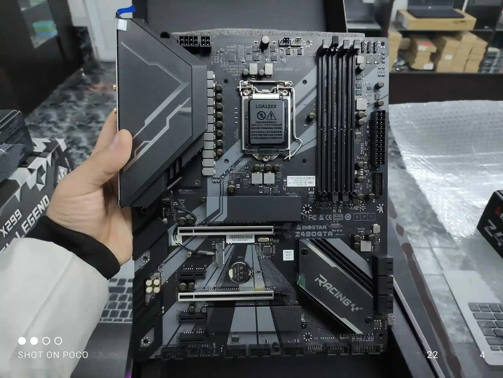 Материнская Плата Biostar Racing Z490-GTA LGA 1200 — фото 5