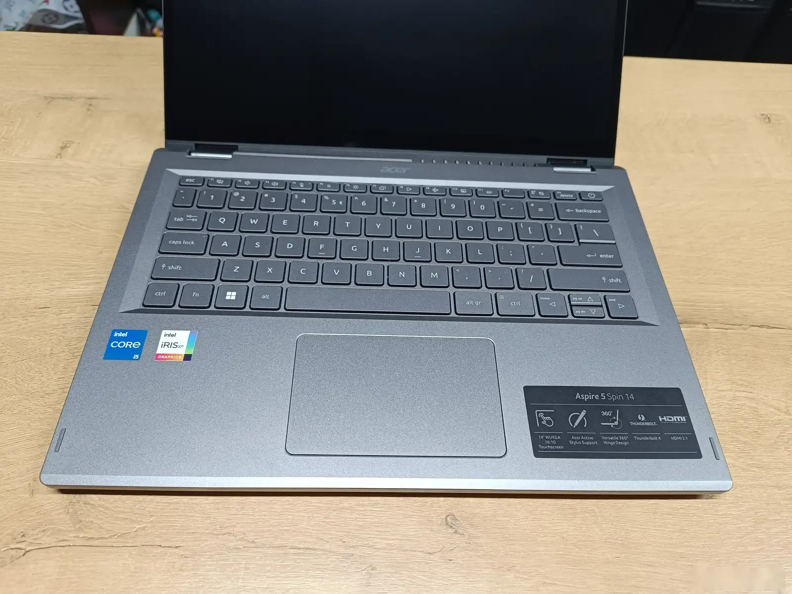 Ноутбук Acer Aspire 5 Spin 14 X360 Core i5-1335U / 16GB / 256GB SSD — фото 4