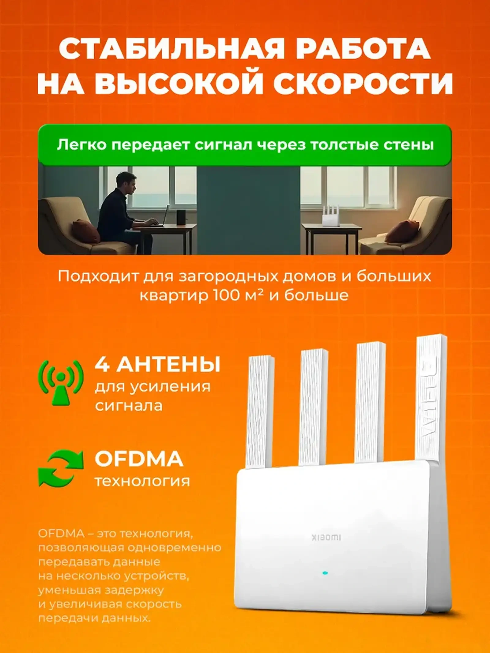 Роутер Xiaomi Router BE3600 2.5G — фото 5