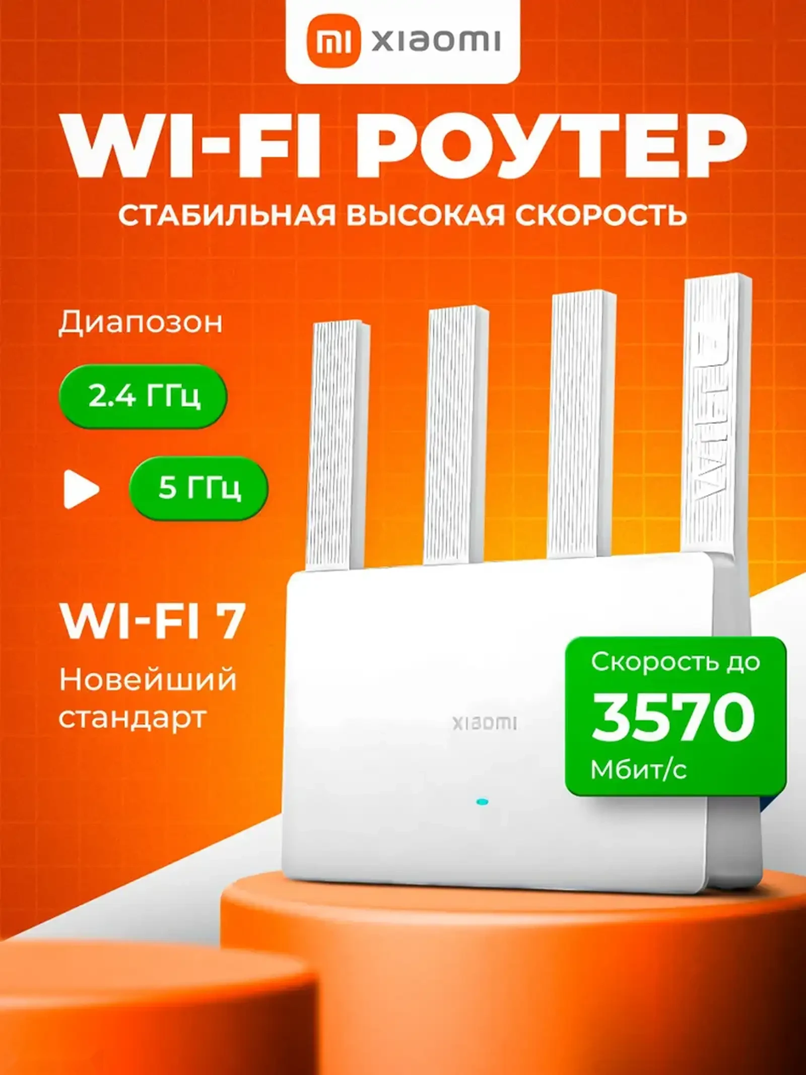 Роутер Xiaomi Router BE3600 2.5G — фото 4