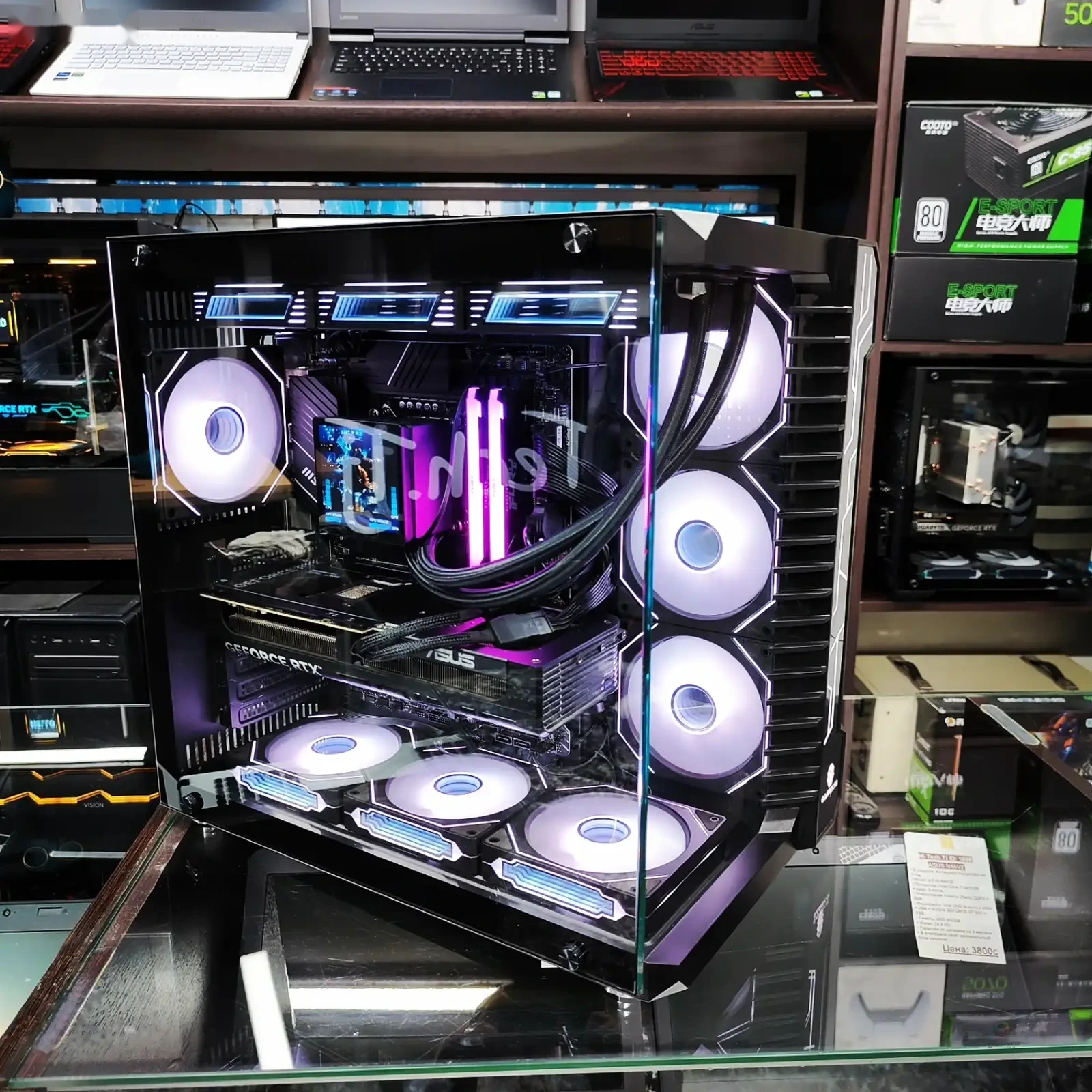 Игровой Мощный Компьютер TRON ARES Core i9-14900Kf 64Gb ssd 512gb Asus Rtx 5070 — фото 2