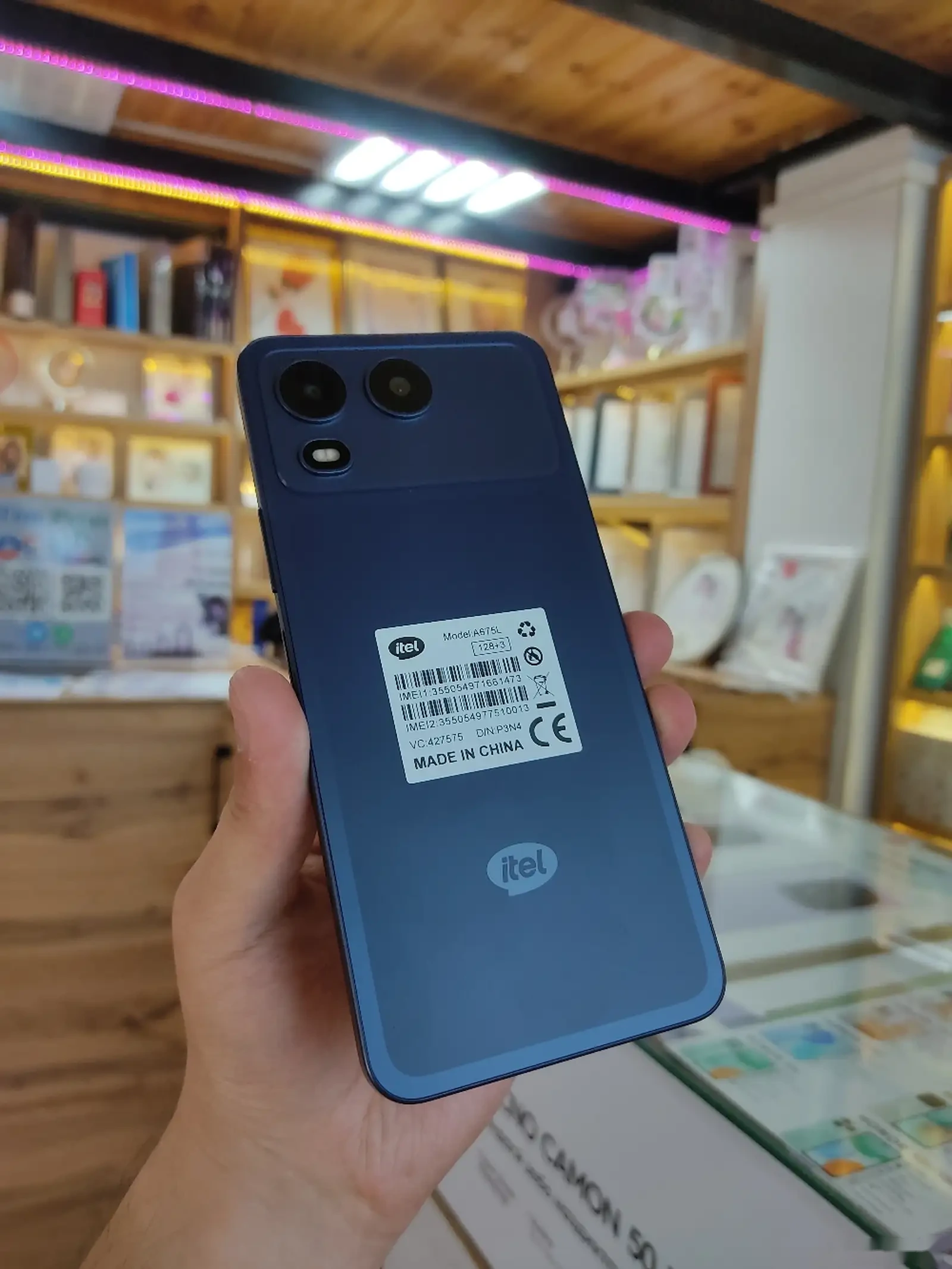 Itel A200 8/128Gb Blue — фото 5